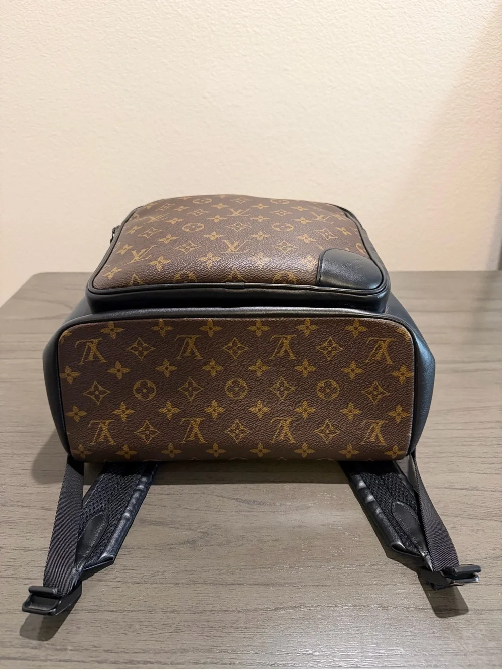 Louis Vuitton Monogram Canvas Brown / Gold Backpack